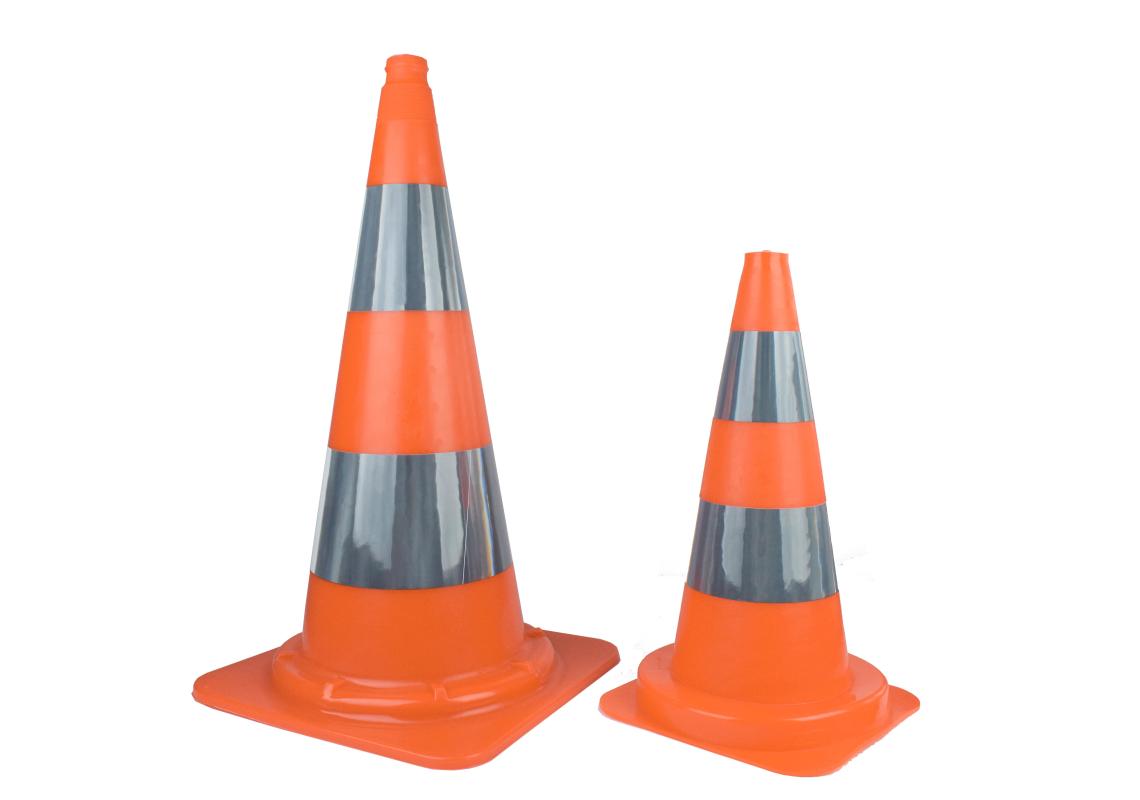 Cône de signalisation monobloc 75cm Prismatique 3.1Kg